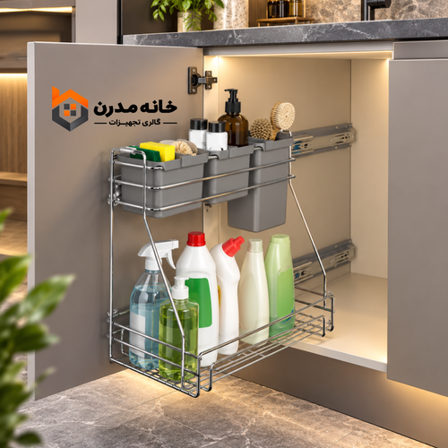 سبد شوینده ریل پهلو پلاتین 6411